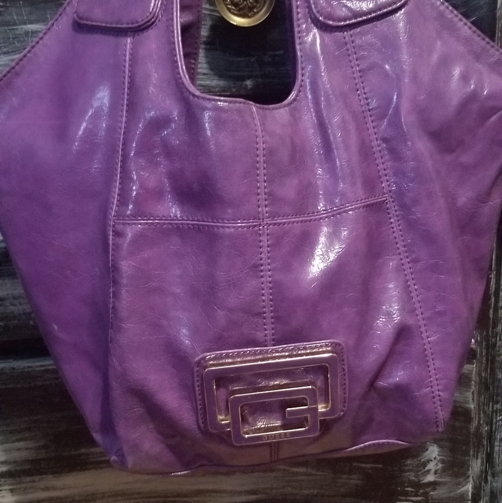 large Guess purse